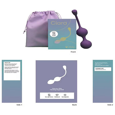 Vibrating 5 Functions Silicone Kegel Balls by Vibio