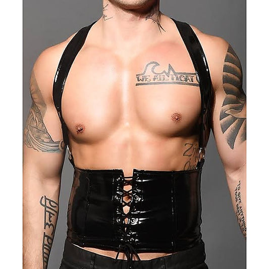Men's Corset Harness Black by Andrew Christian
