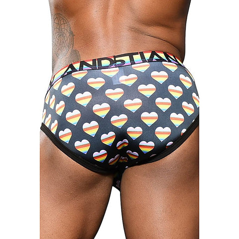 Progress Pride Mens Brief by Andrew Christian