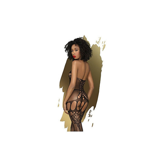 Fancy Me Sexy Bodystocking Black by Penthouse Lingerie
