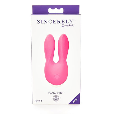 Sincerely Peace Personal Silicone Vibrator by Sportsheets