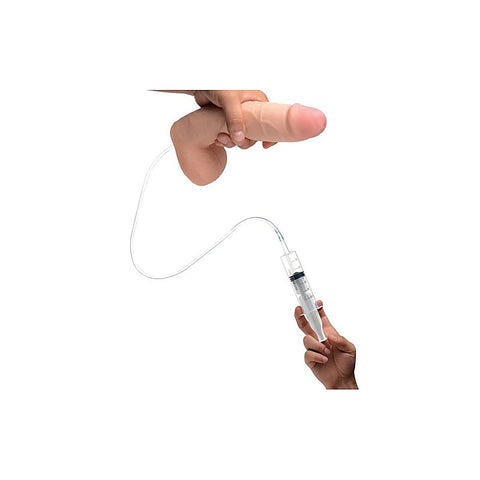 Loadz Realistic Squirting Dildo with Syringe by XR Brands
