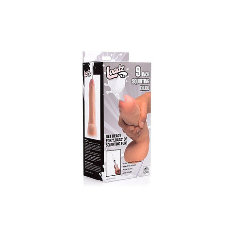 Loadz Realistic Squirting Dildo with Syringe by XR Brands