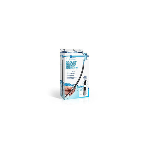 CleanStream EZ Flow Silicone Shower Enema Set by XR Brands