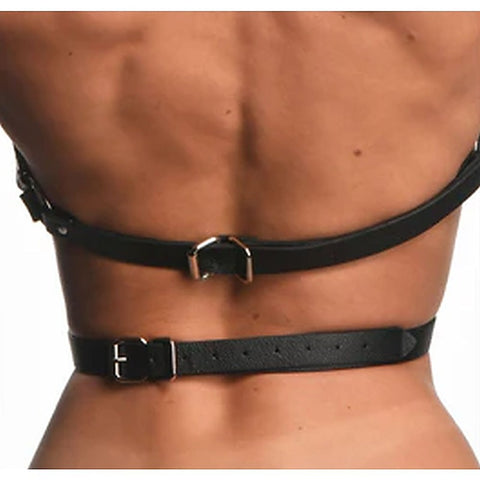Female Body Vegan Leather Harness by XR Brands