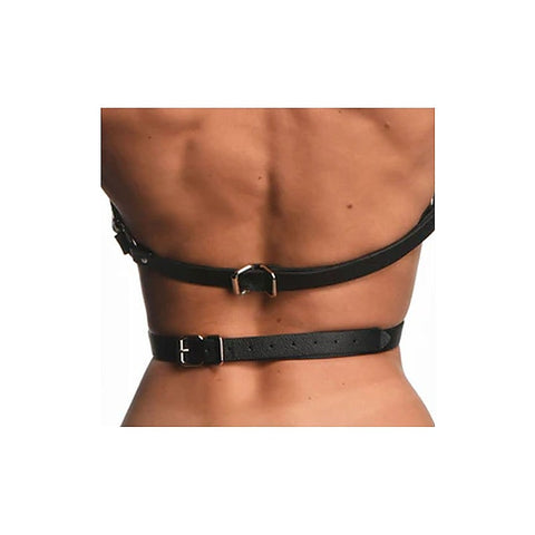 Strict Faux Leather Female Sexy Body Harness by XR Brands