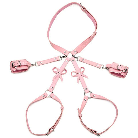 Strict Bondage Harness with Bows by XR Brands