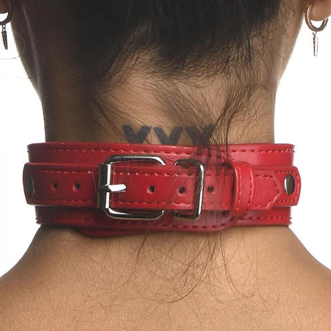 Female Chest Vegan Leather Harness by XR Brands
