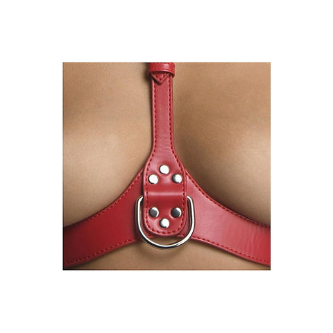 Strict Vegan Leather Female Chest Harness by XR Brands