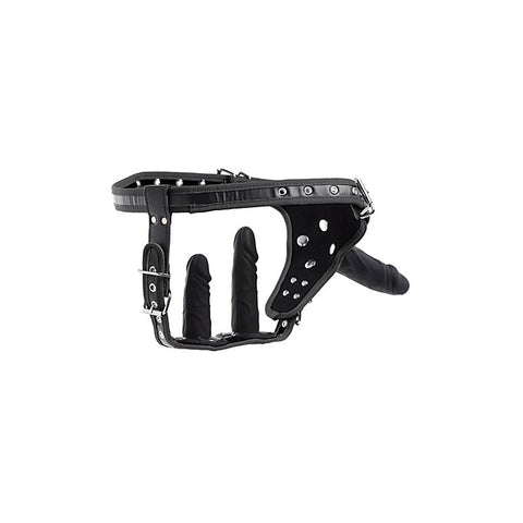 Strict Double Penetration Strap On Harness by XR Brands