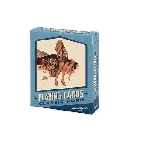 Classic Porn Playing Cards Game by Wood Rocket