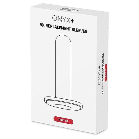 Onyx+ 3 Pack Tight Fit Replacement Sleeve by Kiiroo