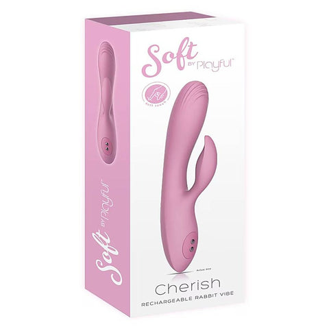 Soft by Playful Cherish Rechargeable Rabbit Vibrator