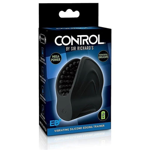 Vibrating Silicone Edger Male Masturbator