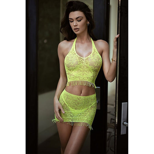 Killer Legs 3 Piece Eyelash Lace Set by Yelete