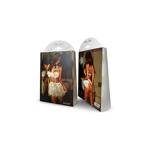 Killer Legs Sheer Dainty Women's Lingerie Set by Yelete