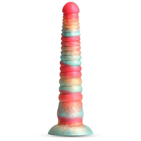 Colours Stacked 12 Inch Silicone Dildo by NS Novelties