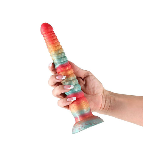 Colours Stacked 9 Inch Realistic Dildo by NS Novelties