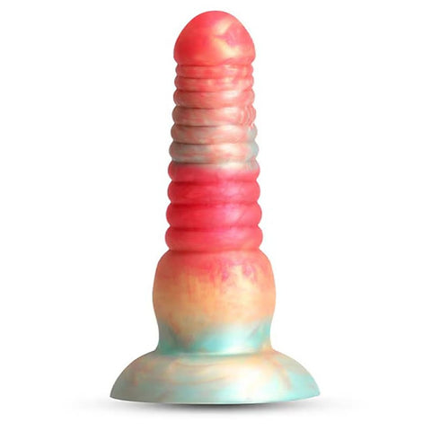 Colours Stacked 6 Inch Silicone Dildo by NS Novelties