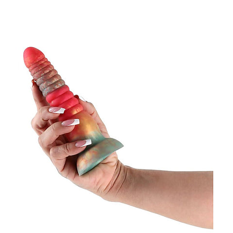 Colours Stacked 6 Inch Silicone Dildo by NS Novelties