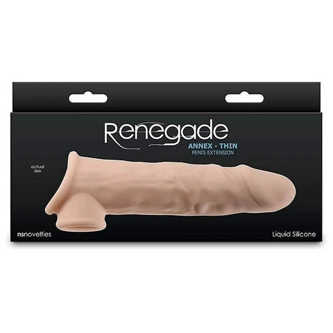 Renegade Annex Thin Realistic Penis Sleeve by NS Novelties