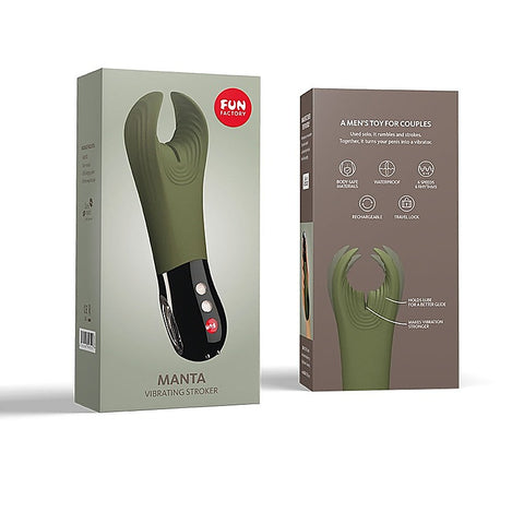 Manta Vibrating Stroker by Fun Factory