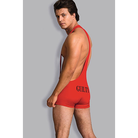 1 Piece Male 30's Strongman Boxers by Smillie Lingerie