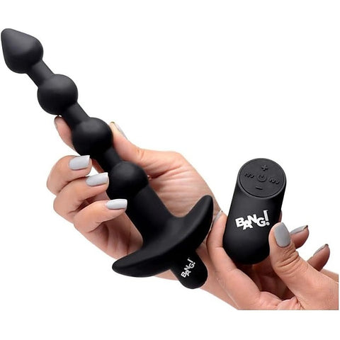 Bang Remote Control Vibrating Anal Beads by XR Brands