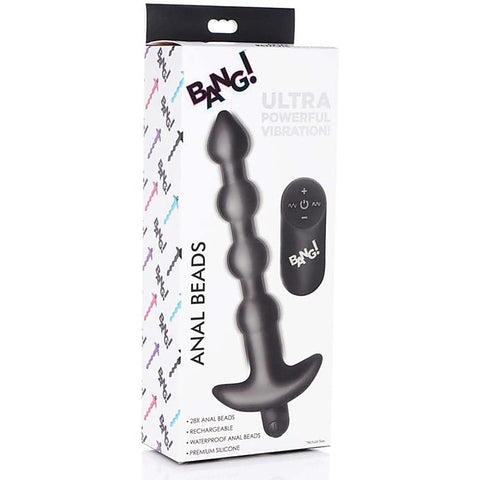 Bang Remote Control Vibrating Anal Beads by XR Brands
