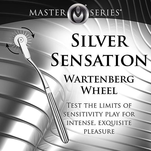 Master Series Silver Sensation Wartenberg Wheel by XR Brands