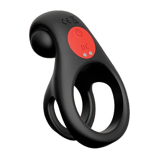 Red Dot V2 Vibrating Cock and Ball Ring by Icon Brands