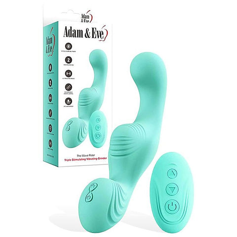 THE WAVE RIDER Triple Stimulator Grinder Pad by Adam & Eve