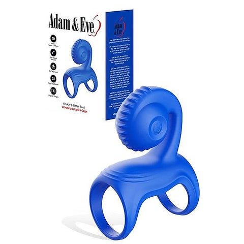 Rockin' & Rollin' Snail Vibrating Couples Cage by Adam & Eve