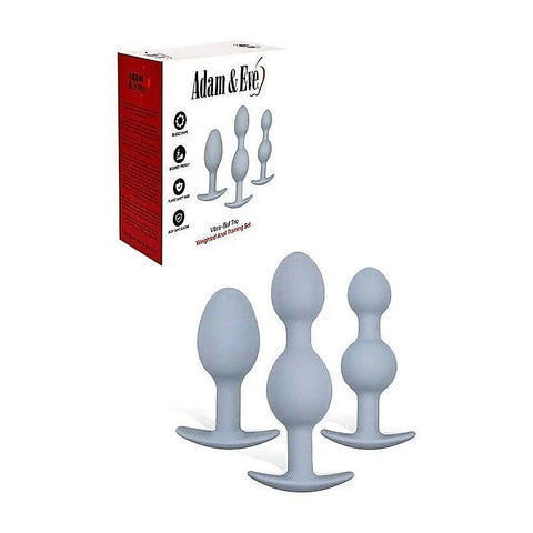 VIBRA-BALL TRIO Weighted Anal Training Set by Adam & Eve