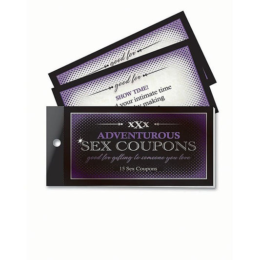 Adventurous Sex Coupon 15 Piece by Little Genie