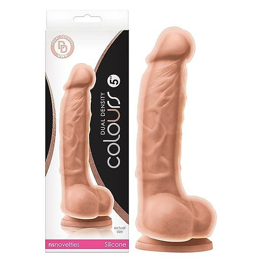 Colours Dual Density Realistic Dong 5 Inch by NS Novelties