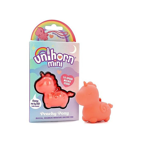 Mini Peachy Pony Rechargeable Stimulator by Unihorn