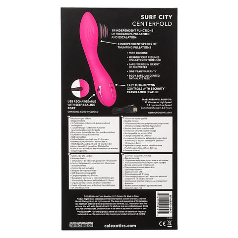 Surf City Centerfold G Spot Vibrator by California Exotics