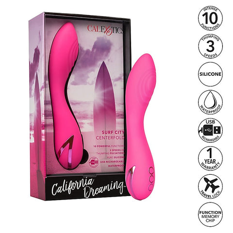 Surf City Centerfold G Spot Vibrator by California Exotics