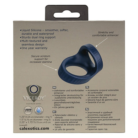Viceroy Max Dual Men's Cock Ring by California Exotics