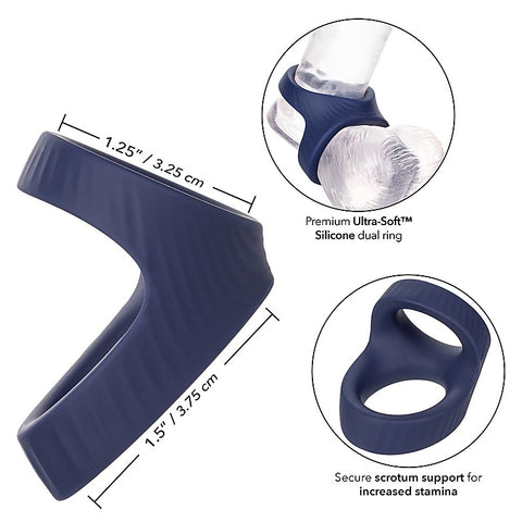 Viceroy Max Dual Men's Cock Ring by California Exotics