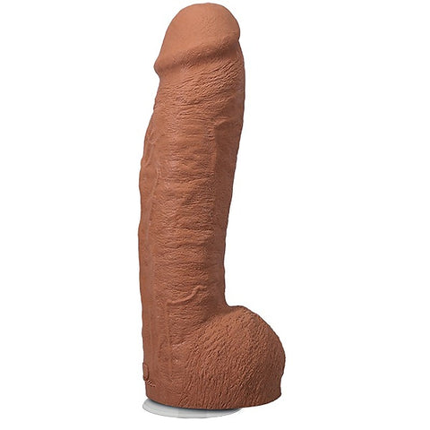 Hung 12 Inch Ultraskyn Realistic Cock With Balls