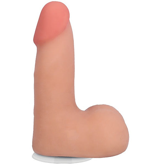 Vac-U-Lock Suction Cup 5 Inch Realistic Cock With Balls