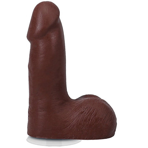 Vac-U-Lock Suction Cup 5 Inch Realistic Cock With Balls