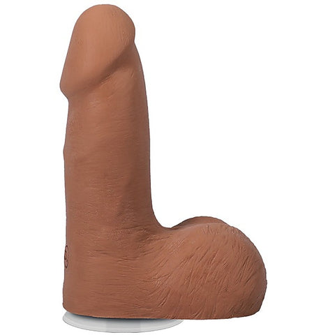 Vac-U-Lock Suction Cup 5 Inch Realistic Cock With Balls