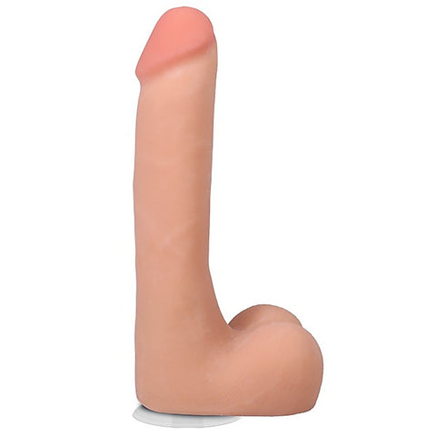 Vac-U-Lock Suction Cup 9 Inch Realistic Cock With Balls