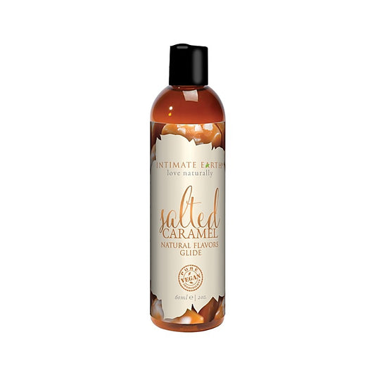 Salted Caramel Natural Flavors Glide by Intimate Earth
