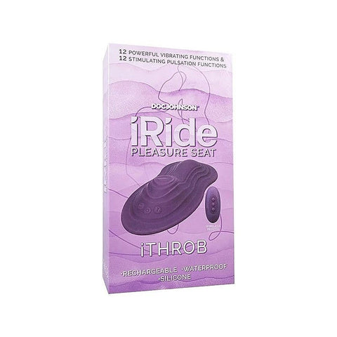 iRide Pleasure Seat Throb Grinder by Doc Johnson