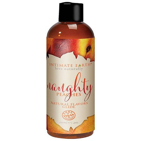 Naughty Peaches Natural Flavors Water Based Glide