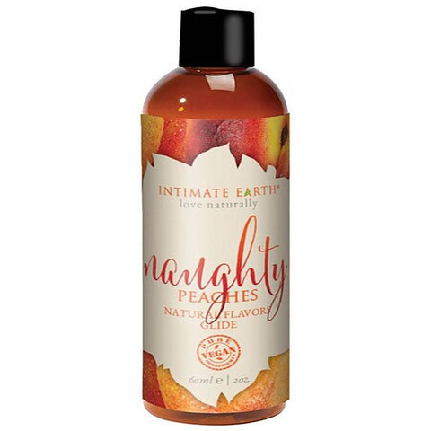 Naughty Peaches Natural Flavors Water Based Glide